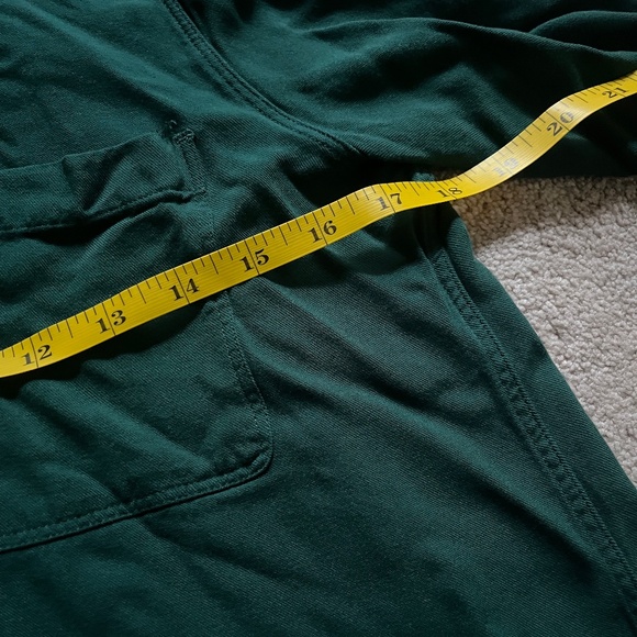 Aritzia Talula Green long sleeve button up shirt small - Picture 3 of 5
